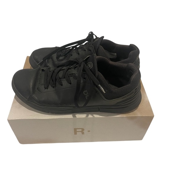 On Running Roger Advantage Size 12 Men’s All Black - Picture 1 of 11